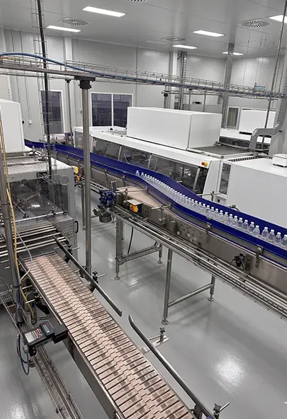 Complete turnkey dairy and beverage plant project