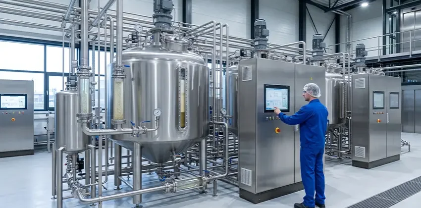 Carbonated beverage processing and mixing system