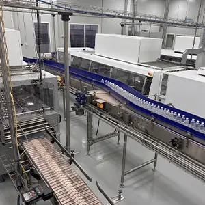 Aseptic filling line installation by Euro Machinery